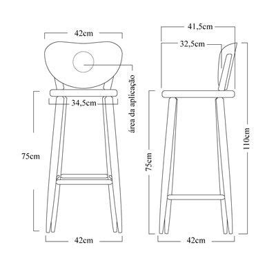 Dimens Es Da Banqueta Para Mesa Bistr Ou Mesa Bar Mesa Alta Cadeiras