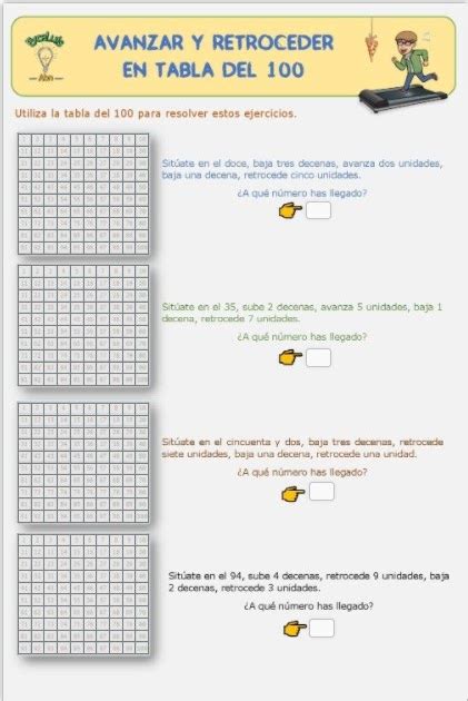 ExceLuisABN Matemática y Excel Avanzar y retroceder en la tabla del