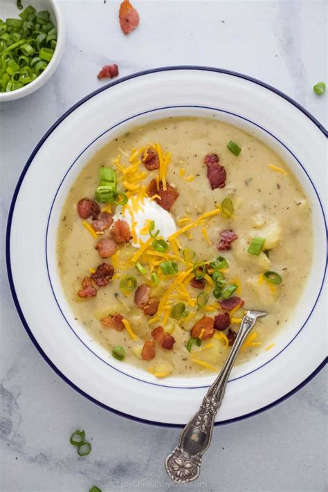 Instant Pot Potato Soup Joyful Healthy Eats