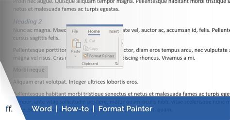 How To Use Format Painter In Powerpoint Table Free Power Point