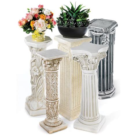 Plaster Pedestals Plaster Pedestals Are A Simple And Beautiful Way To