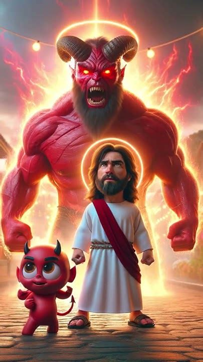 Papa Jesus Protect Devi Jesus Vs Satan Jesus Devi Devil Aicat