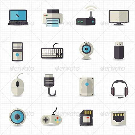 Computer Technology Icons | Technology icon, Computer technology ...