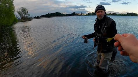 An Evening Of Spring Stillwater Fly Fishing In Victoria Streamer