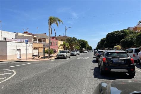 NOTICIAS DE AGÜIMES La Avenida de Ansite en el Cruce de Arinaga se