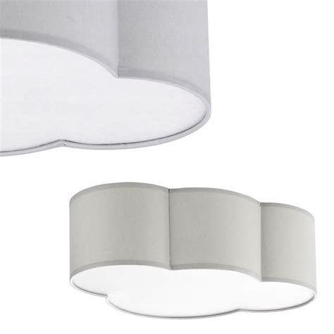 Lampa Sufitowa Cloud Mini Szaro Bia A Chmurka Do Pokoju Dzieci Cego Tk