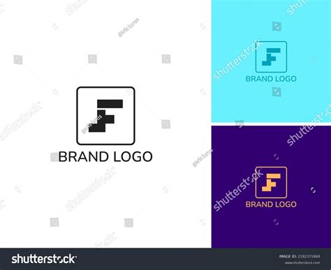 Illustration Letter Fl Logo Design Vector Stock Vector (Royalty Free ...