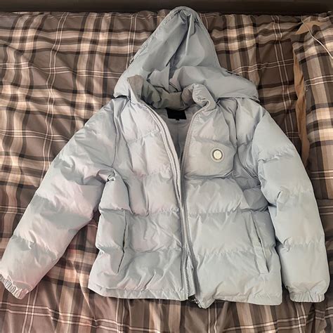 Trapstar Ice Blue Irongate Coat Large Hardly Depop