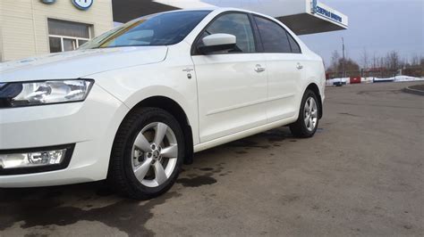 Брызговики передние — Skoda Rapid (1G), 1,6 л, 2015 года | другое | DRIVE2
