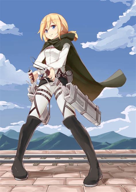 Christa Lenzhistoria Reiss 2 Attack On Titan Attack On Titan Anime