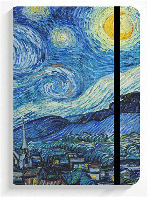 Caderno Sketchbook Para Desenho X Obras De Van Gogh Shein Brasil