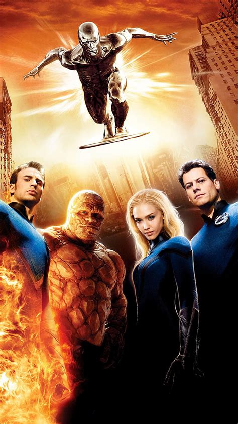 Fantastic Four Rise Of The Silver Surfer 2022 Movie HD Phone