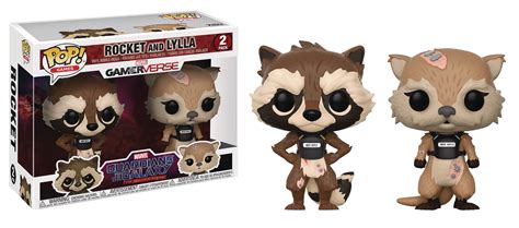 Pop Marvel Gotg Telltale Rocket And Lylla Vin Fig 2pk Funko Pop Figures