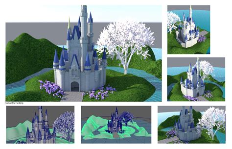 Disney Castle :: Behance