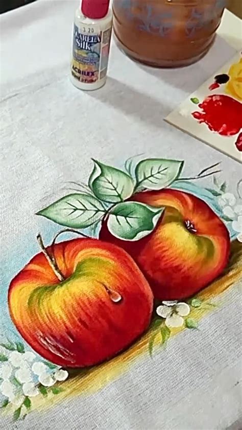 Ideas De Pintura En Tela Frutas Y Verduras Pintura En Tela