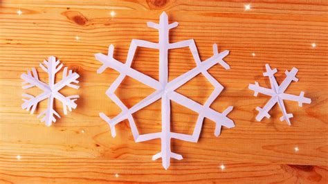 How To Make Xmas Snowflake ️ Easy And Simple Paper Cutting Design Ideas For Decoration Step By