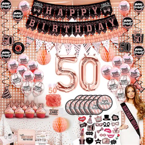 Buy 50th Birthday Decorations For Women 1973 50 Year Old Woman Girl