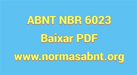 Normas T Cnicas Abnt Iso Em Pdf Dispon Veis Para Baixar Gr Tis