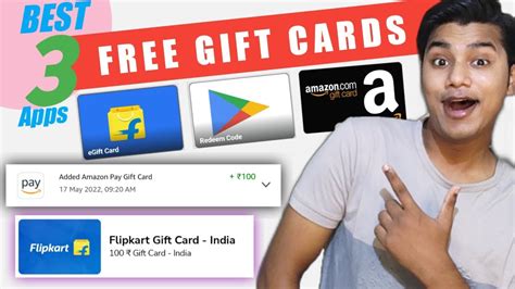 Best 3 Free Gift Cards Amazon Gift Card Earning Apps Free Amazon