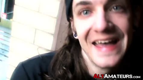 Punk Rock Amateur Kade Solo Jerking Off And Stuffing Dildo