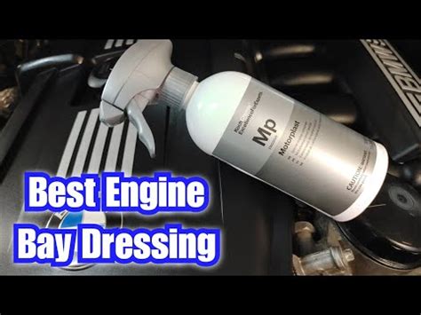 Best Engine Bay Dressing For Detailing Koch Chemie Motorplast Restore