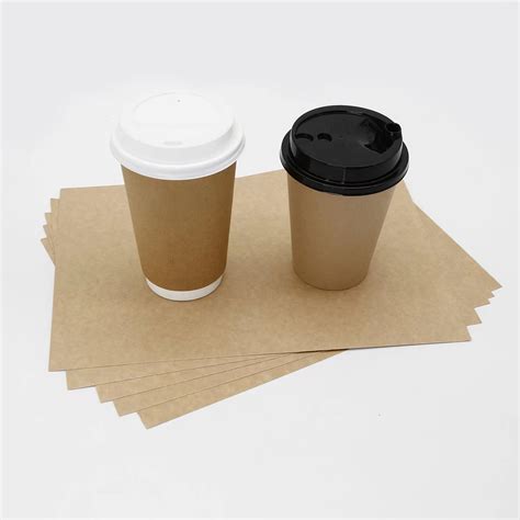 Food Grade Pe Coated Kraft Paper For Paper Cup Making Pe Coated Kraft