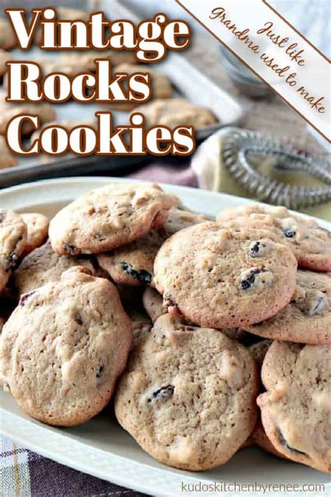 1930s Vintage Rocks Cookies Kudos Kitchen By Renee