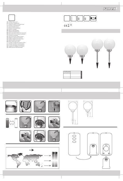 Mode d emploi Smartwares 10 011 04 Français 1 des pages