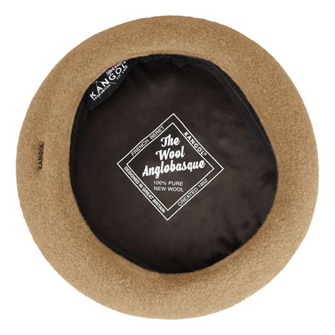KANGOL ANGLOBASQUE BERET-CAMEL - Popcorn Store