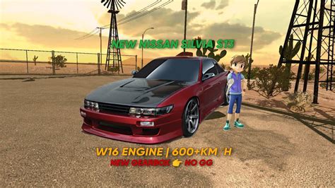 New Nissan Silvia S13 600 Km H New Best Gearbox Car Parking Multiplayer