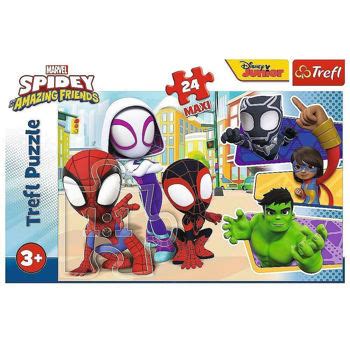 Puzzle Trefl Puzzles Maxi Spidey And His Friends Spidey