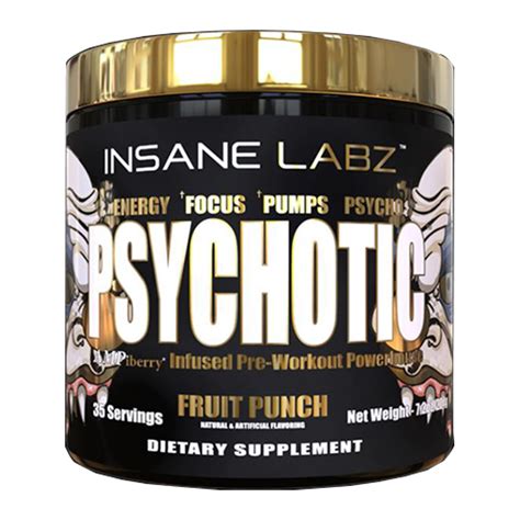 Buy Insane Labz Labs Psychotic Gold 35 Servings In Dubai Abu Dhabi