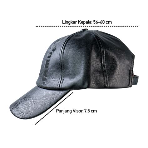 Jamont Topi Trucker Baseball Pu Leather G Black