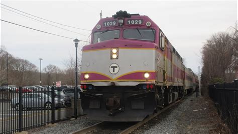 Mbta Commuter Rail On The Newburyport Rockport Line Youtube