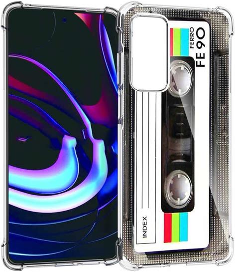 Compatible With Moto Edge 2021 Edge 5g Uw Case Retro Music Cassette Tape Mixtape