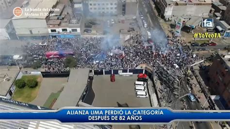 Alianza Lima Así Fue El Espectacular Banderazo De Los Hinchas íntimos Sport Huancayo Perú