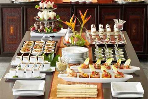 How To Set Up A Buffet Table At Home Fabulous Buffet Set Up The Art