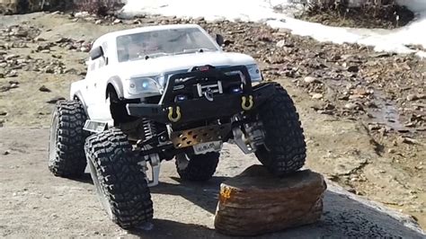 Traxxas Trx4 Sport Rc4wd Toyota Tacoma Body Youtube