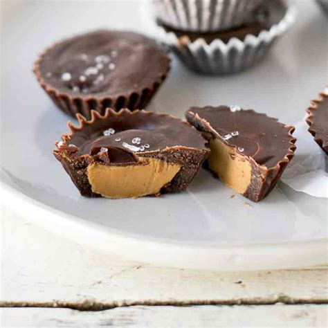 Easy Peanut Butter Cups Vegan Kimbrough Daniels