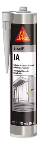 Sikasil Ia Silicona Acética 280 ml Blanca Sika