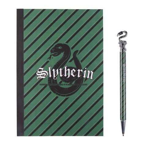 Notebook Journal Harry Potter Slytherin A5 Tips For Original Gifts