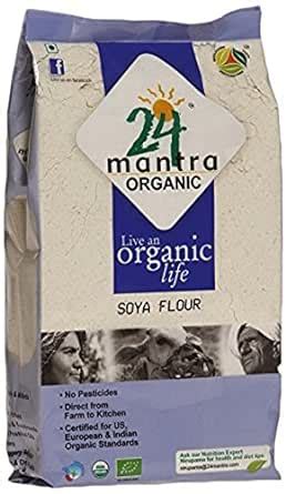 24 Mantra Organic Flour SOYA 500g Pouch Amazon In Grocery