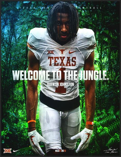 2019-2020 Texas Football Recruiting Graphics :: Behance