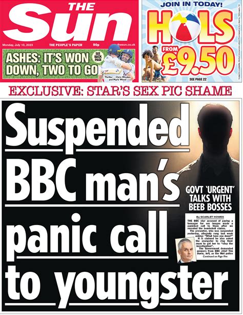 Bbc Suspends Star And Calls In Police Bbc News