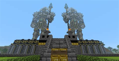 Minecraft Statues Schematics Minecraft Angel Statue Schemati