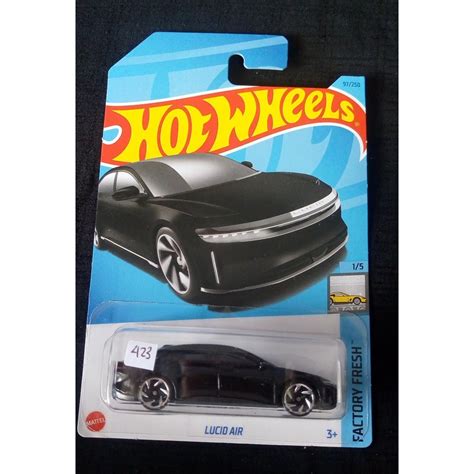 Jual Hot Wheels Lucid Air Factory Fresh Black Shopee Indonesia