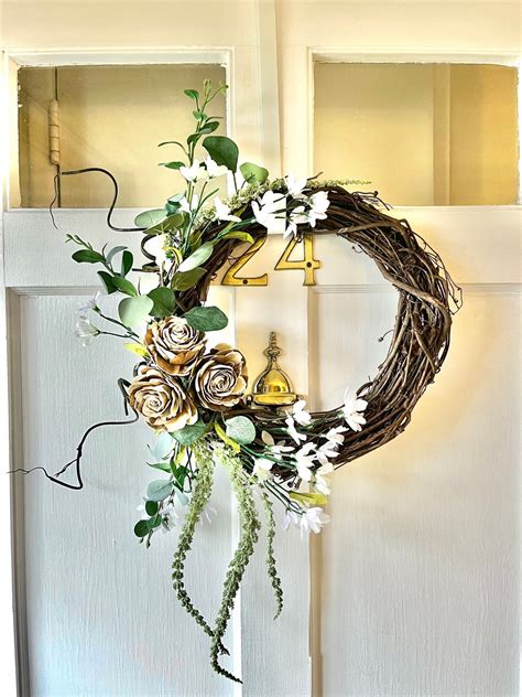 Contemporary Summer Year Round Wildflower Wreath Best Seller Etsy