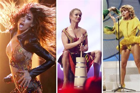 Eurovision 2018 Eurovision Song Contest Most Outrageous Outfits Of All Time Daily Star