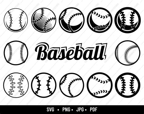 Baseball Svg Bundle Baseball Svg Baseball Mom Svg Baseball Clipart