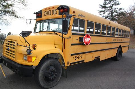 1997 Ford Amtran Cummins School Bus Low Mileage 5 Speed Special!! for sale